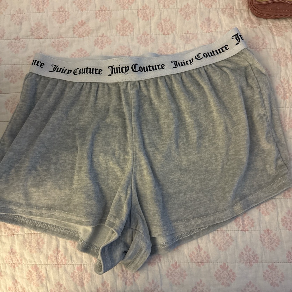Juicy Couture Gray Lounge Shorts